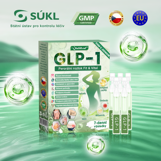 🌿 🌿 Oficiální obchod ČR | BuildLeaf® GLP-1 8-v-1 Fit & Vital Řešení (Jednou denně, viditelné změny za 7 dní) ✅ Obezita, kardiovaskulární zdraví, cukrovka, spánková apnoe, zdraví střev, problémy se klouby a další.