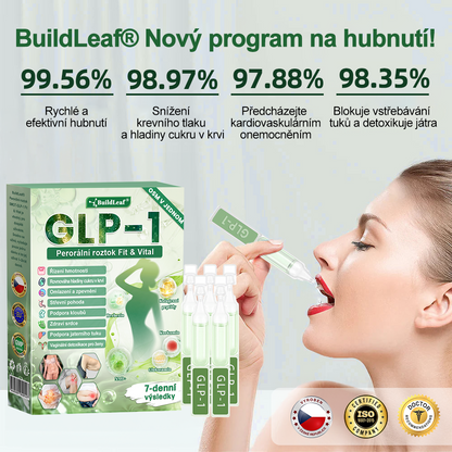 🌿 🌿🌿 🌿Oficiální obchod ČR | BuildLeaf® GLP-1 8-v-1 Fit & Vital Řešení (Jednou denně, viditelné změny za 7 dní) ✅ Obezita, kardiovaskulární zdraví, cukrovka, spánková apnoe, zdraví střev, problémy se klouby a další.