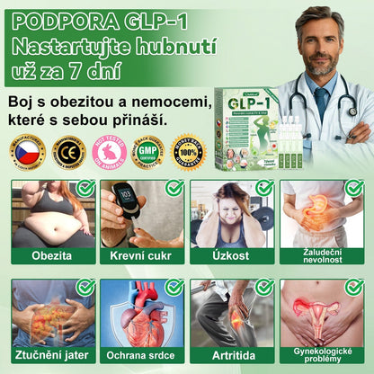 🏥Oficiální obchod ČR | BuildLeaf® GLP-1 8-v-1 Fit & Vital Řešení (Jednou denně, viditelné změny za 7 dní) ✅ Obezita, kardiovaskulární zdraví, cukrovka, spánková apnoe, zdraví střev, problémy se klouby a další.